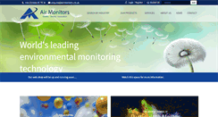 Desktop Screenshot of airmonitors.co.uk